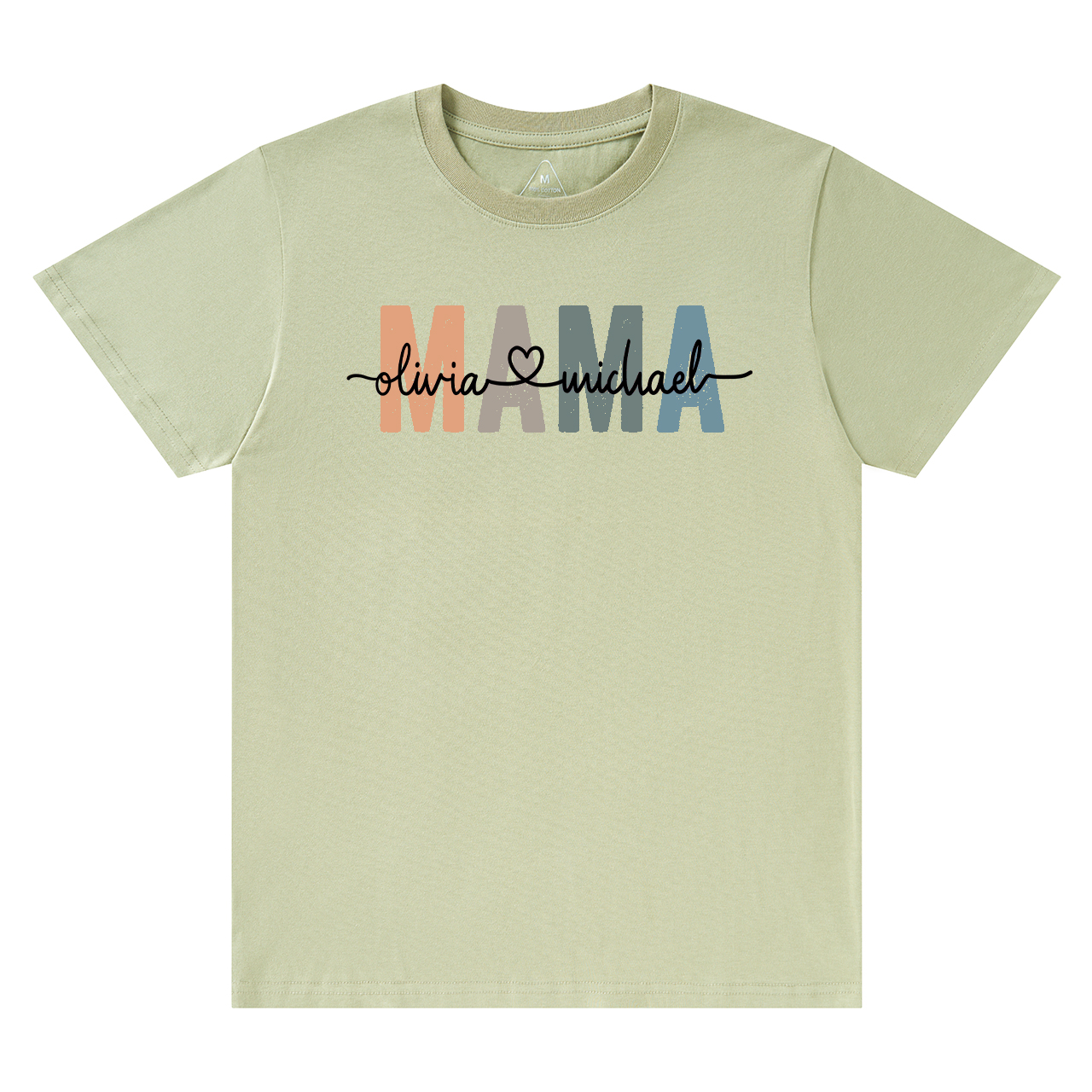 Personalized Mama With Children Names T-Shirts