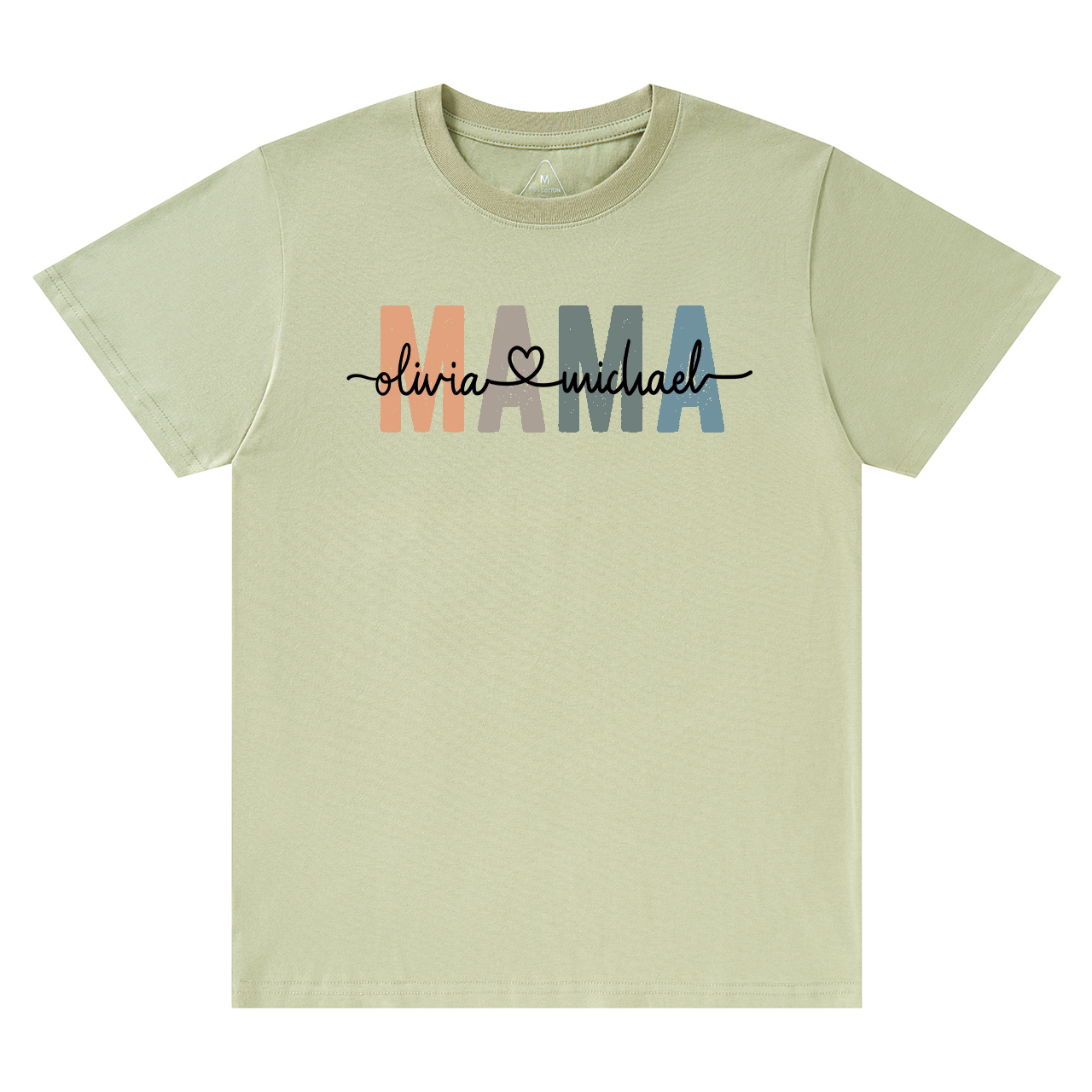 Personalized Mama With Children Names T-Shirts