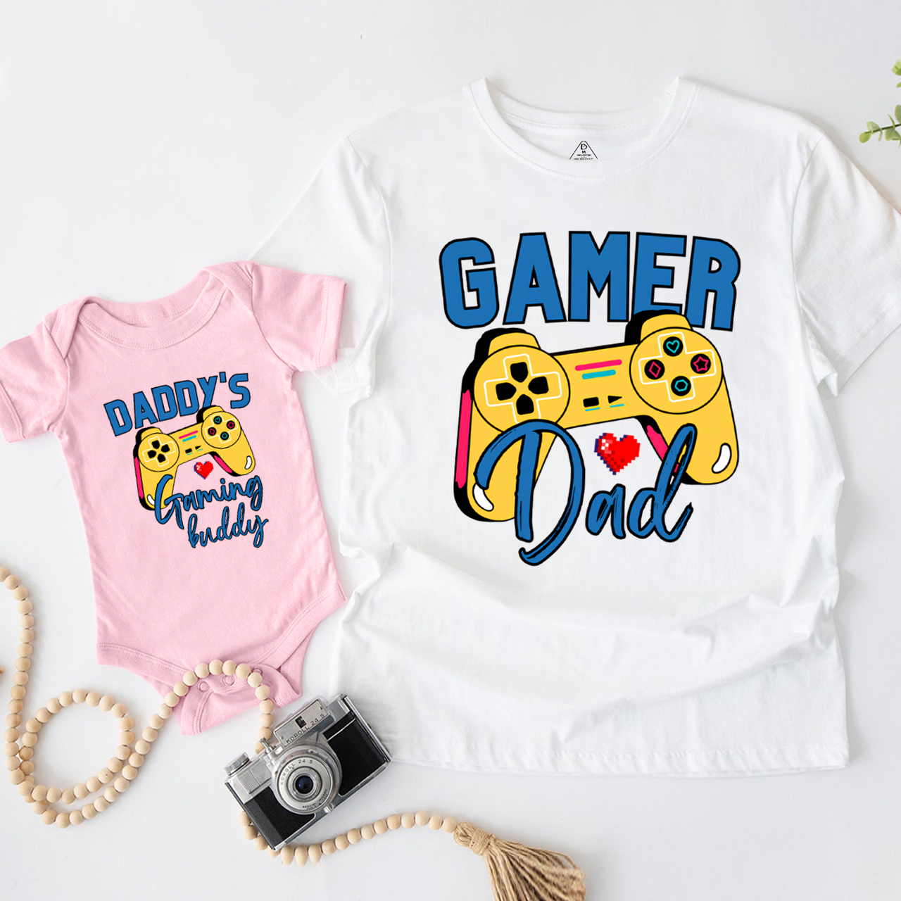 Daddy's Gaming Buddy Matching Shirts
