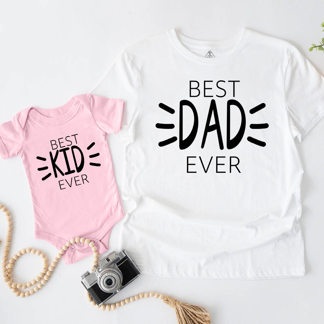Best Dad Ever Funny Matching Dad and me Shirt