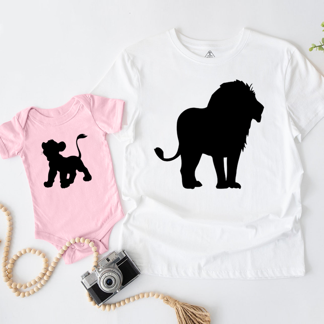 Lion Dad&Me Matching Shirts