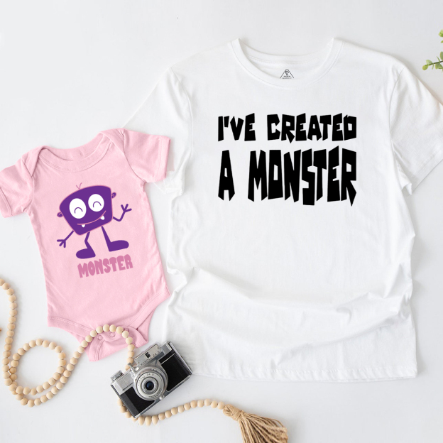 I've Created A Monster Dad&Me Matching Shirts
