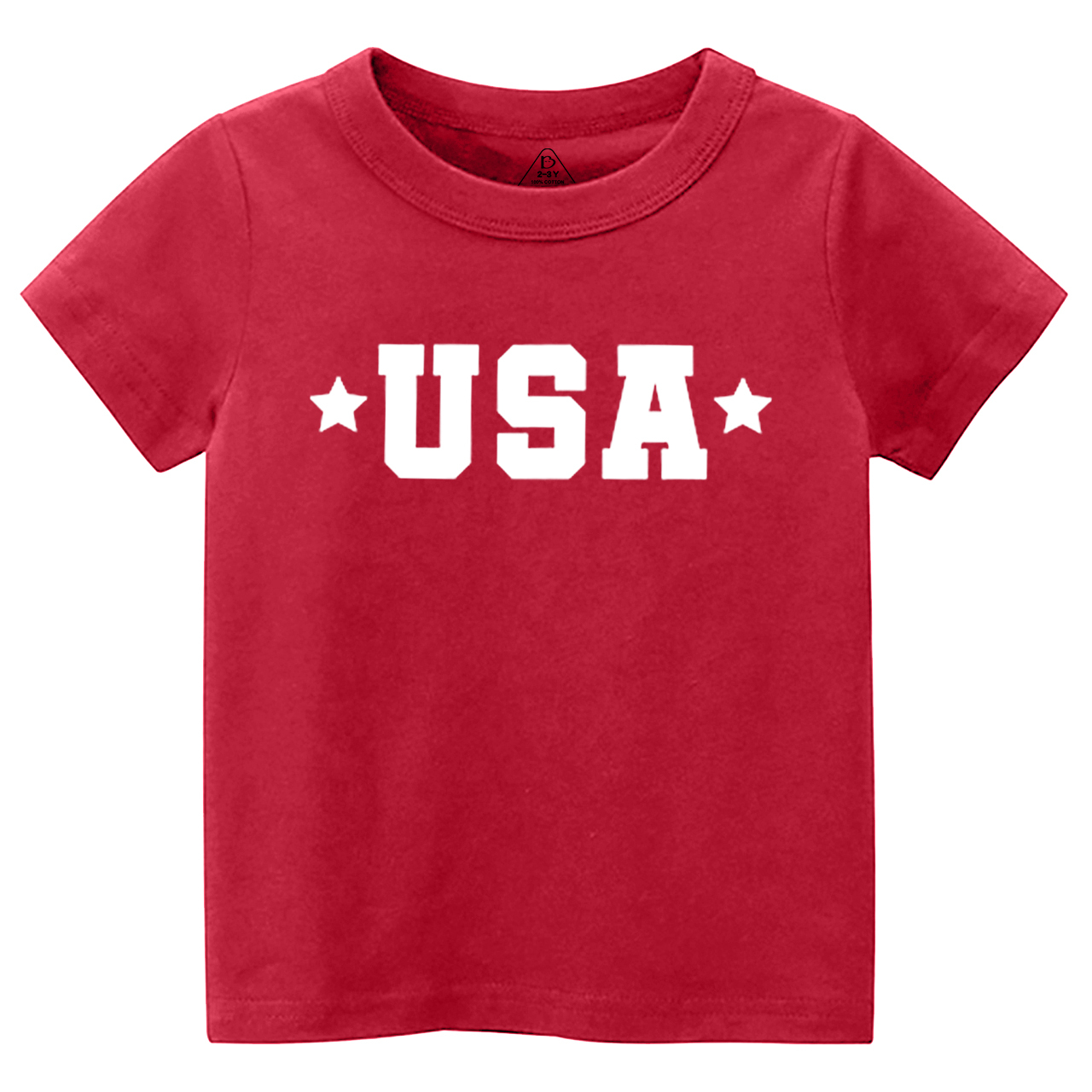 Star USA 4th Of July Eagle Toddler Tees