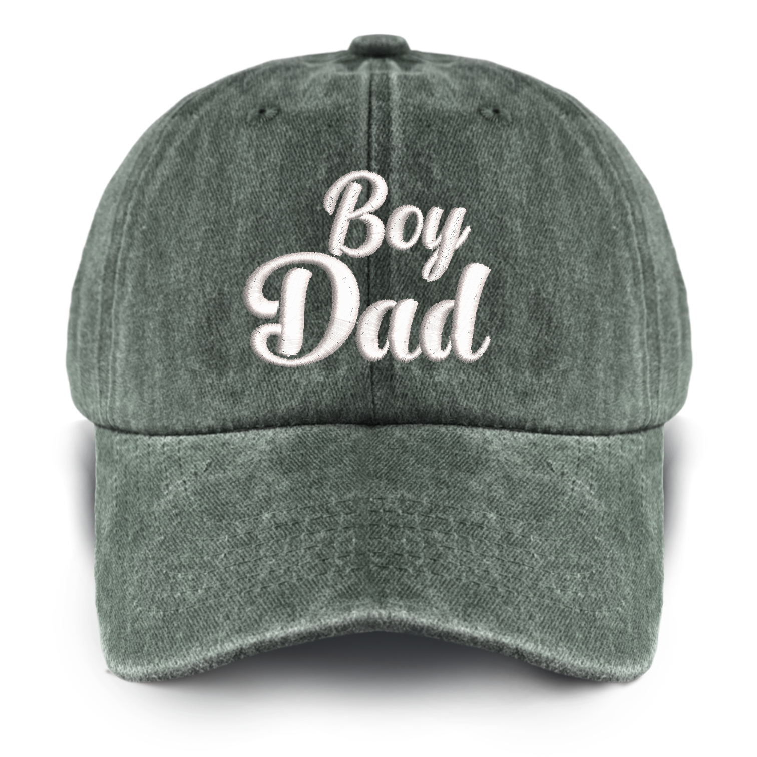 Boy Dad Embroidered Baseball Cap