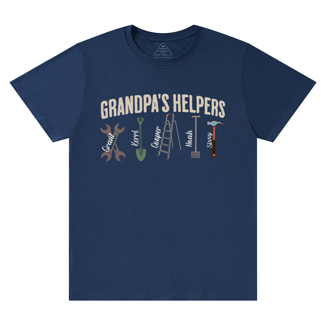 Personalized Grandpa's Helpers T-shirt