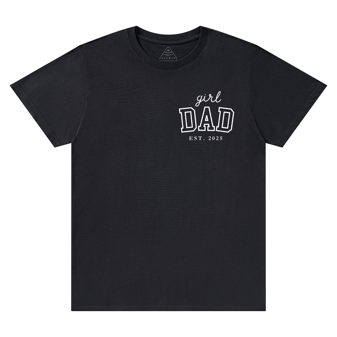Personalized Girl Dad Est Year T-shirt