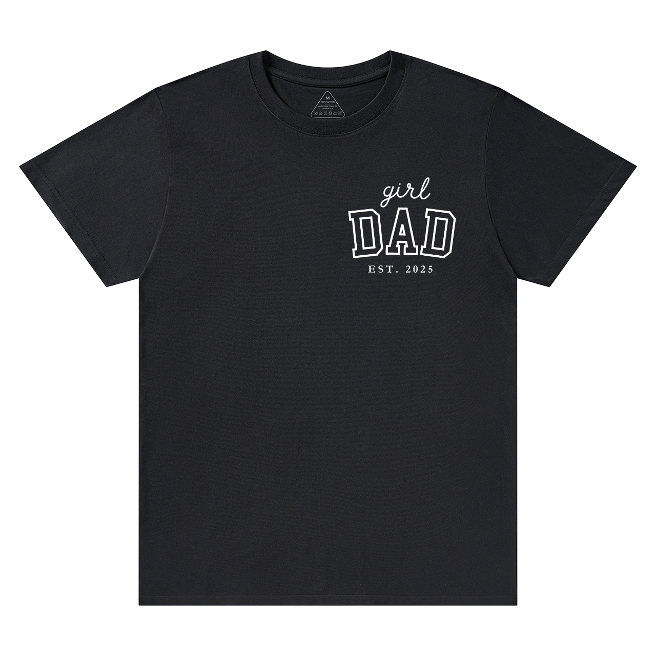 Personalized Girl Dad Est Year T-shirt