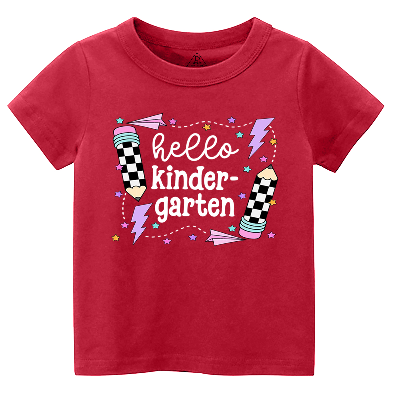 Retro Kindergarten Toddler&Kid's Tees Beepumpkin 