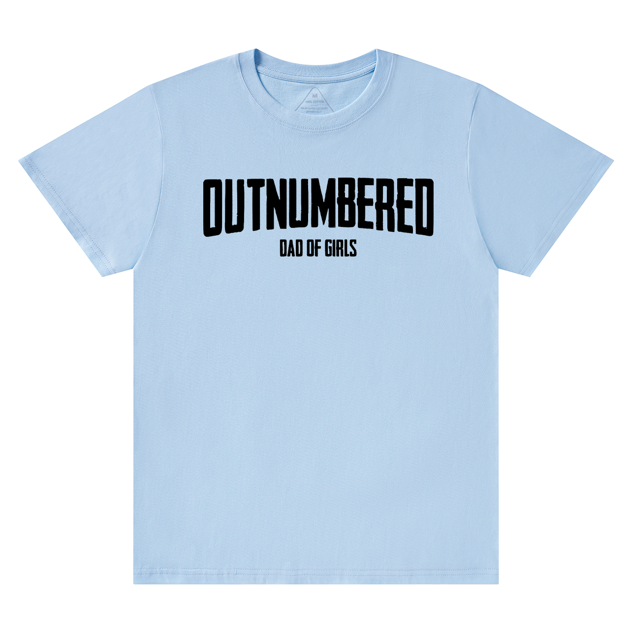Outnumbered Dad T-shirt