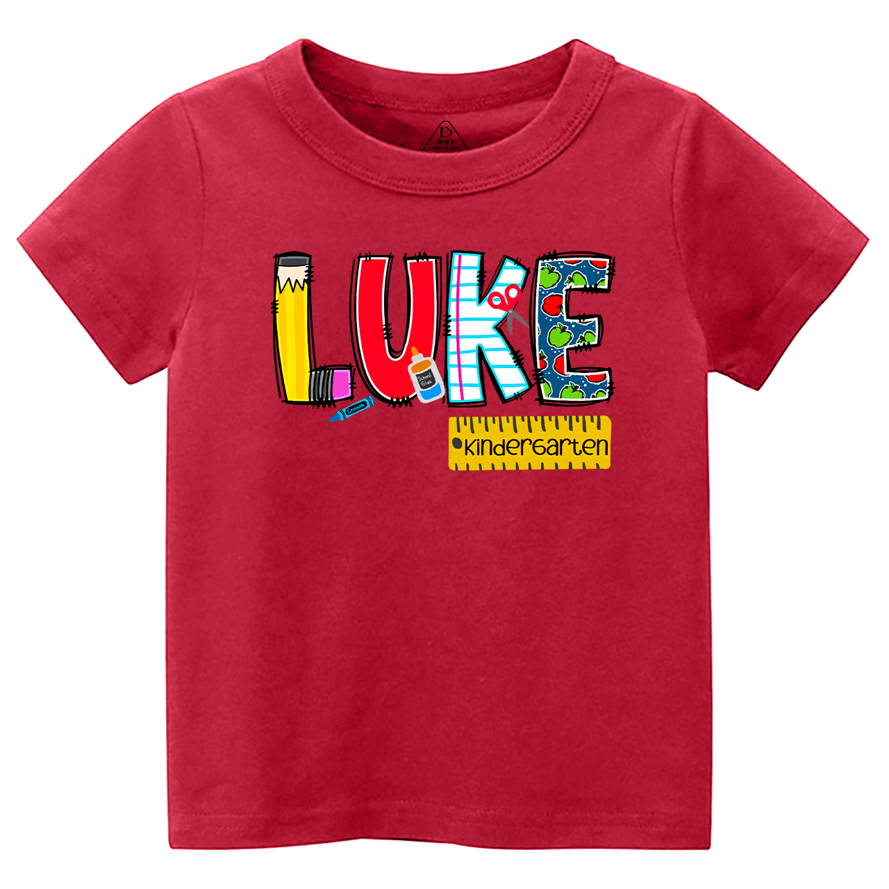 Personalized Alphabet Toddler&Kid's Tees Beepumpkin