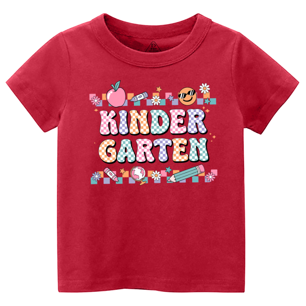 Personalized Lattice Grade Toddler&Kid's Tees Beepumpkin