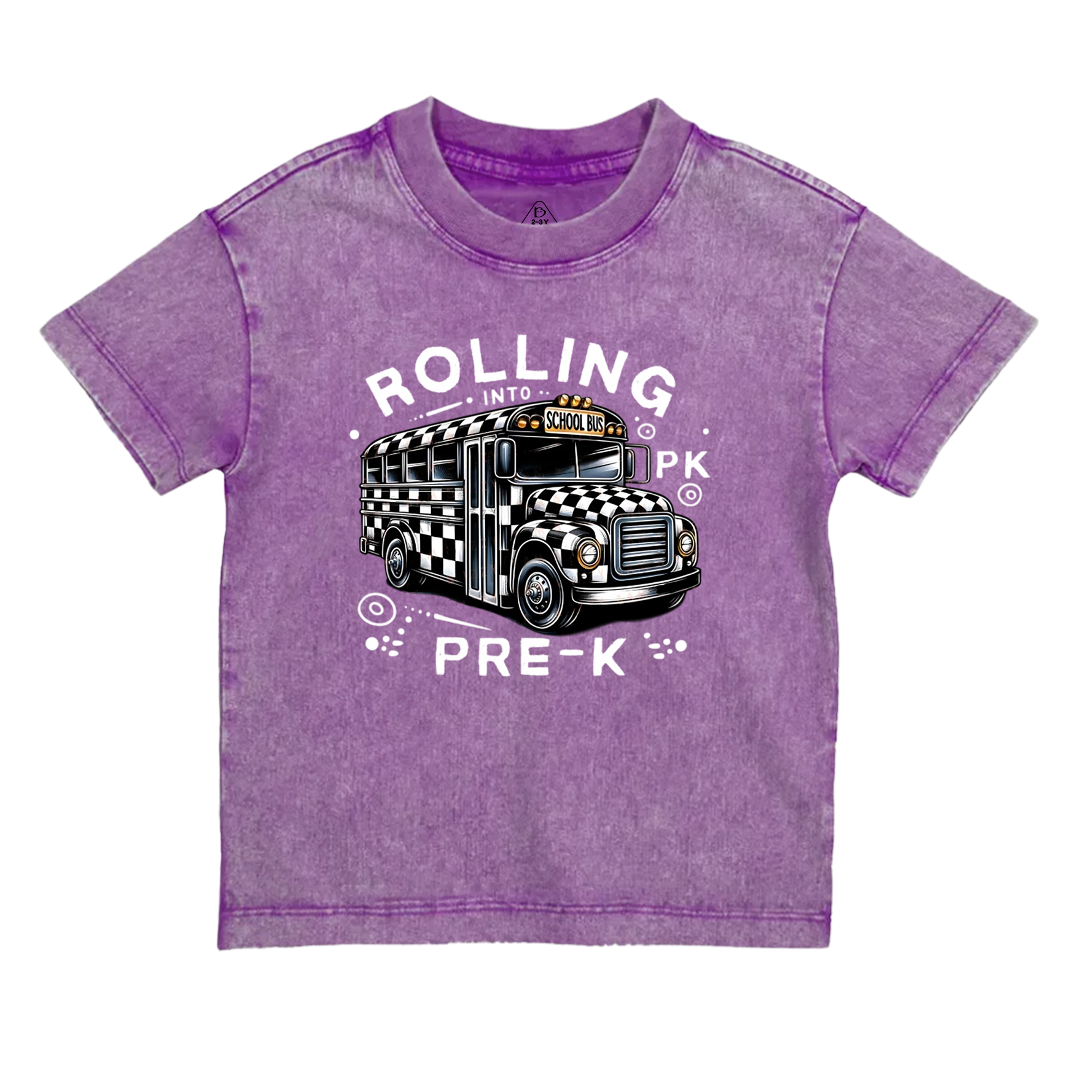 Personalized Boys First Day Of School Toddler&Kids Washed Tees