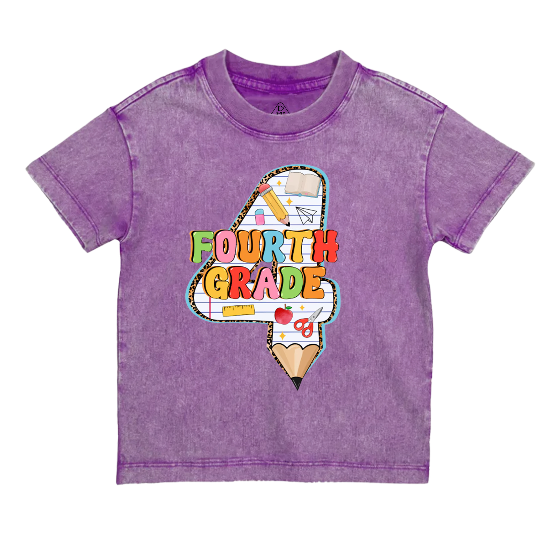Personalized Alphabet Book Toddler&Kids Washed Tees