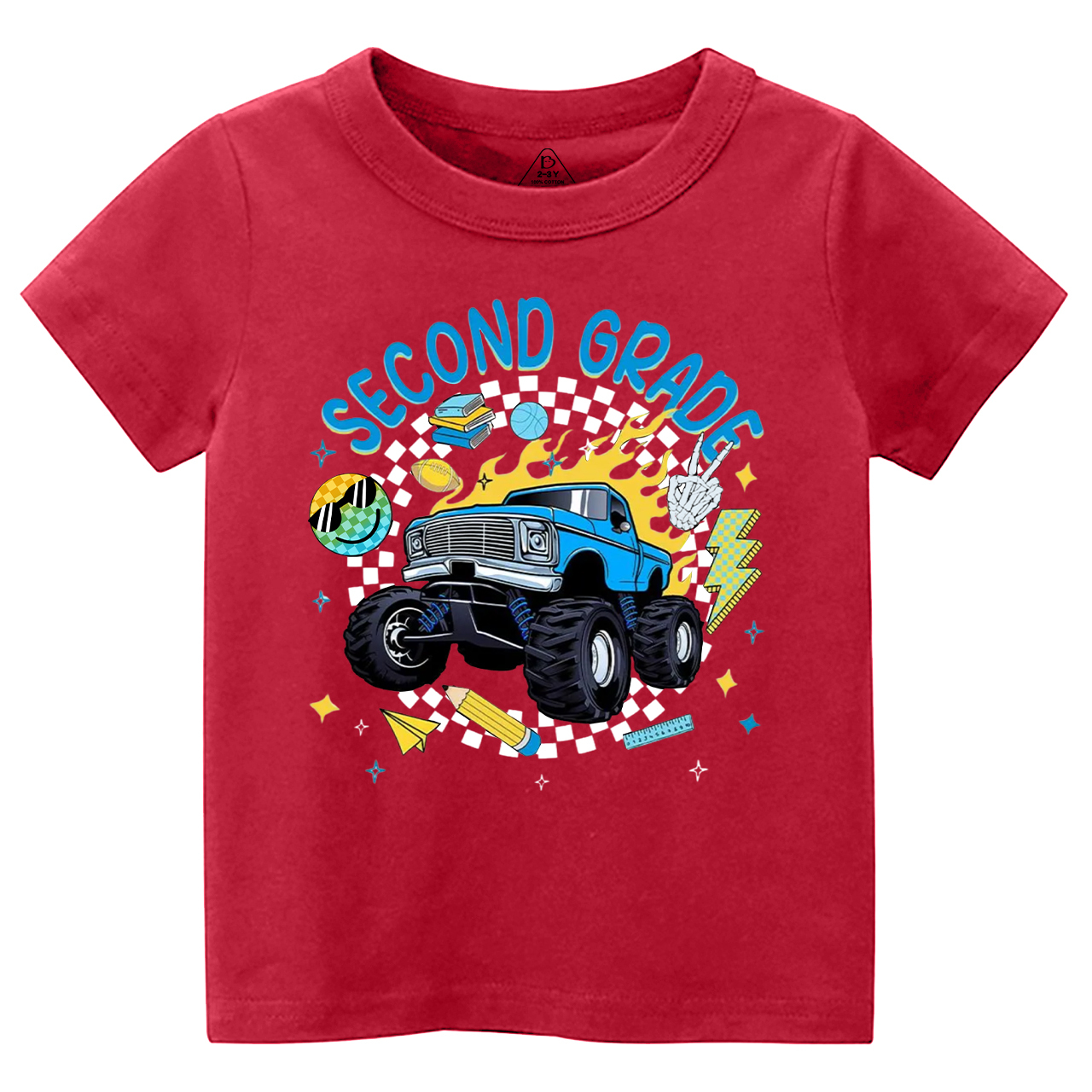 Personalized Truck For Boy Toddler&Kid's Tees Beepumpkin