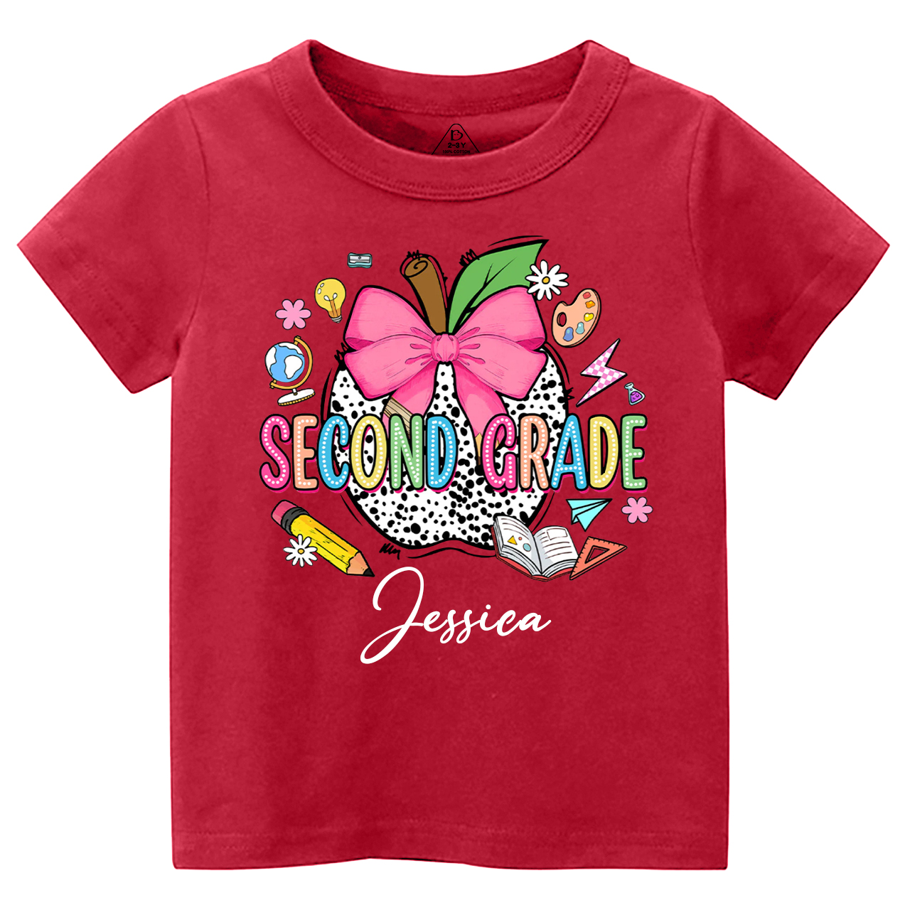 Personalized Grade Gift Pack Toddler&Kid's Tees Beepumpkin