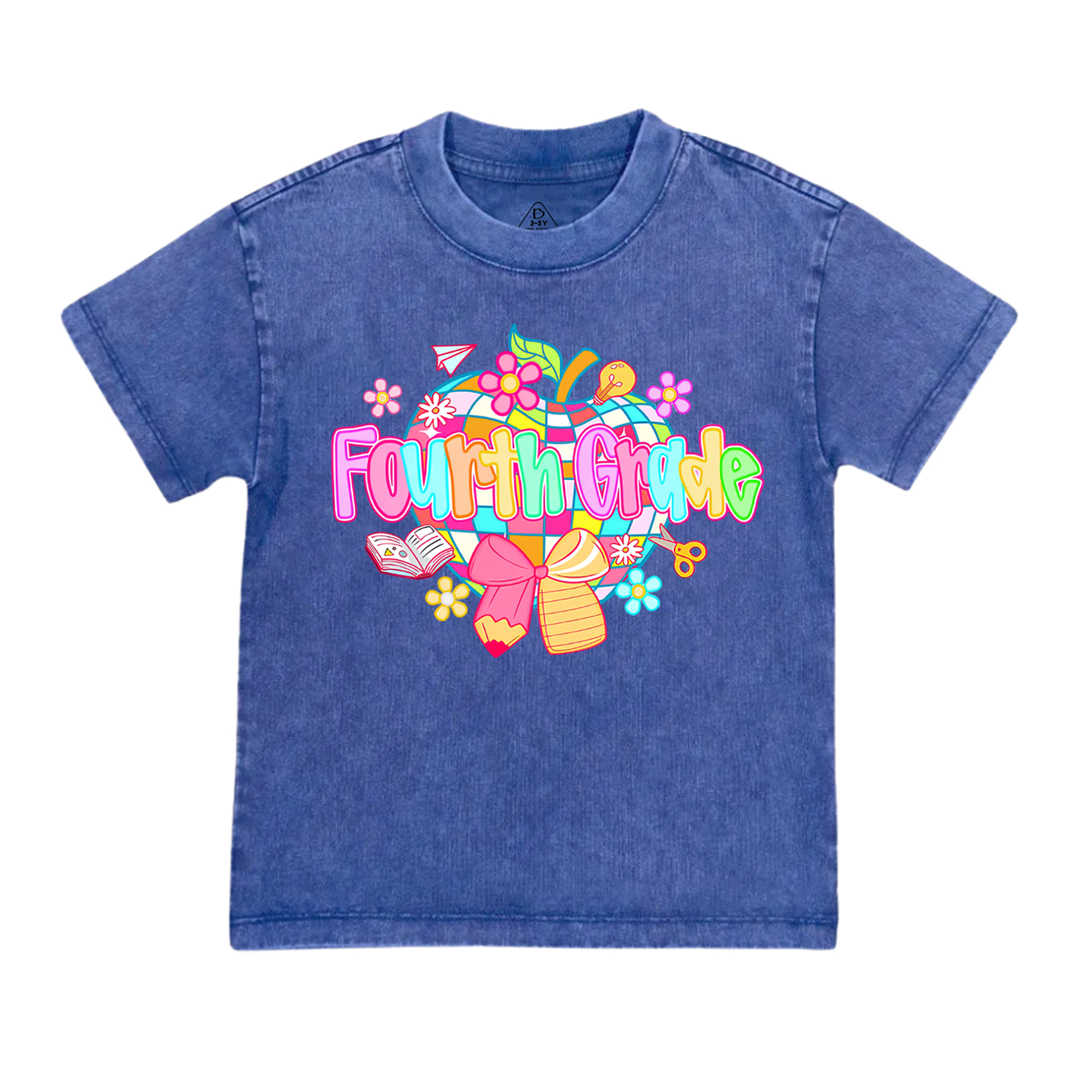 Sparkling Apple Back To School Gift Pack Toddler&Kids Washed Tees