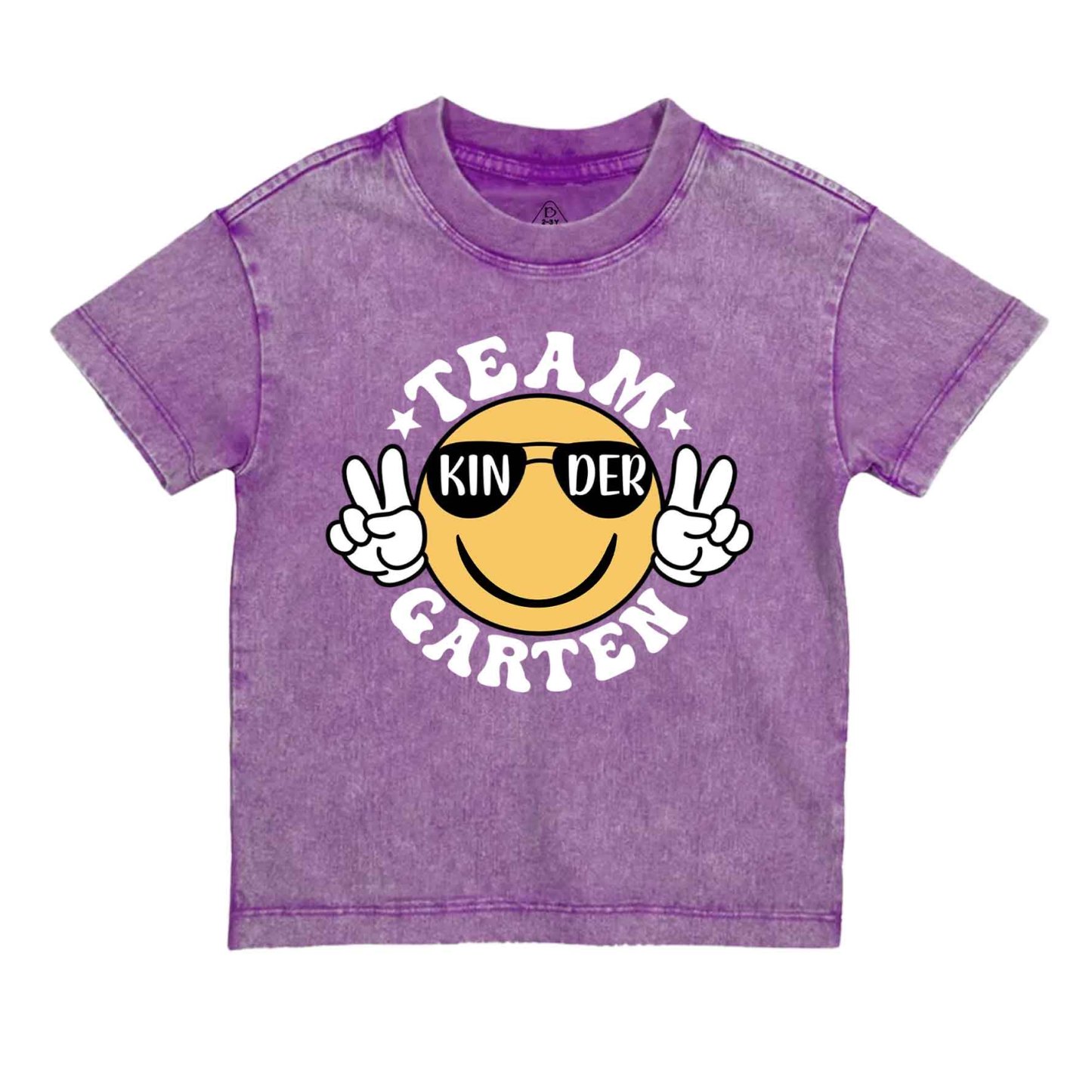 Team Kindergarten Toddler&Kids Washed Tees