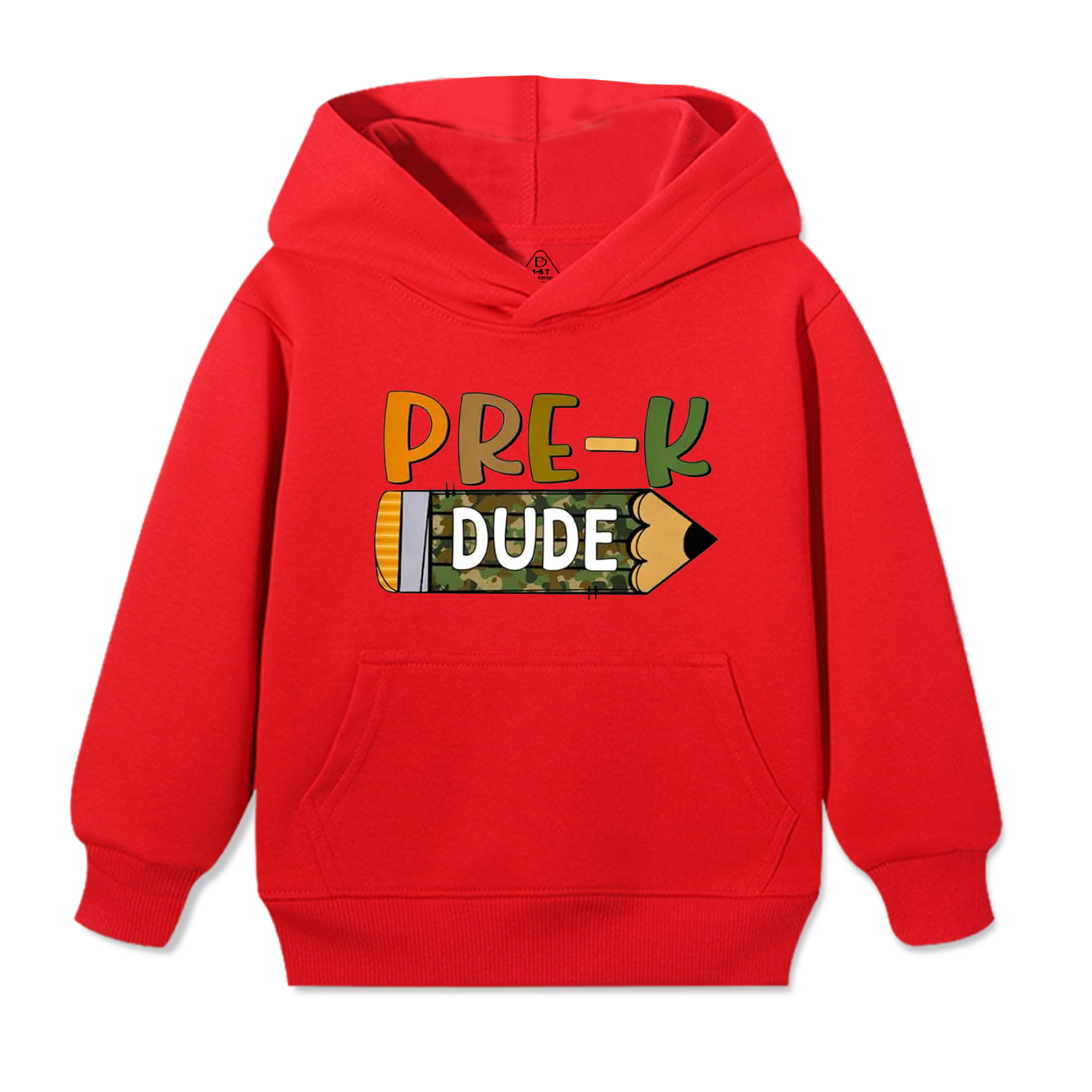 Personalized Retro Boys Preschool Kid's Hoodies Beepumpkin