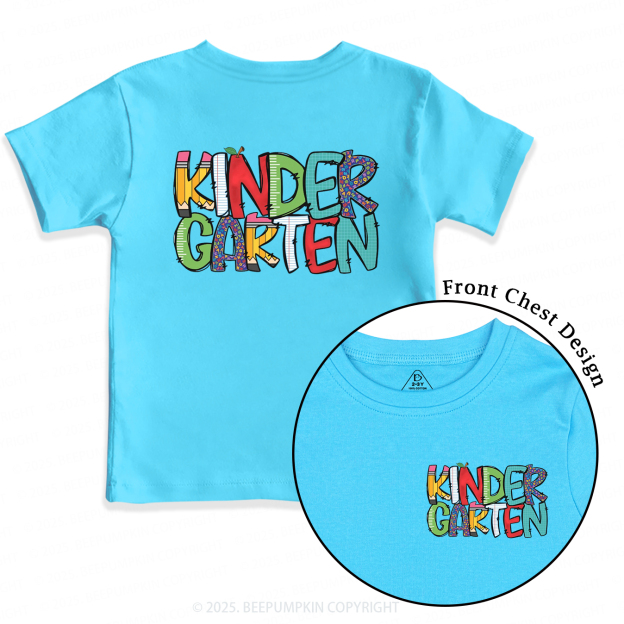 Personalized Grade Level Fun Toddler&Kid's Tees Beepumpkin 