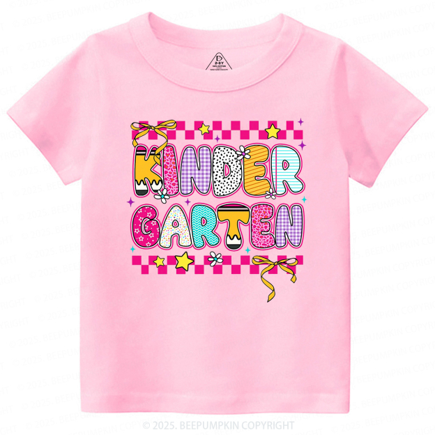 Personalized Back To School Floral Bundle Toddler&Kid's Tees Beepumpkin