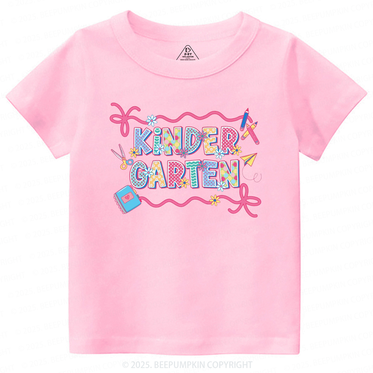 Personalized Coquette Pencil Toddler&Kid's Tees Beepumpkin