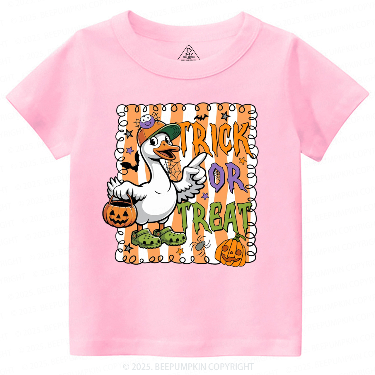 Halloween Goose Trick Or Treat Toddler&Kid's Tees Beepumpkin 