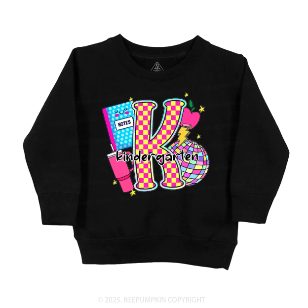 Personalized Grade Glow Collection Kid's Sweatshirt