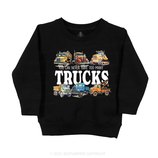Trucks Kid's Sweatshirt
