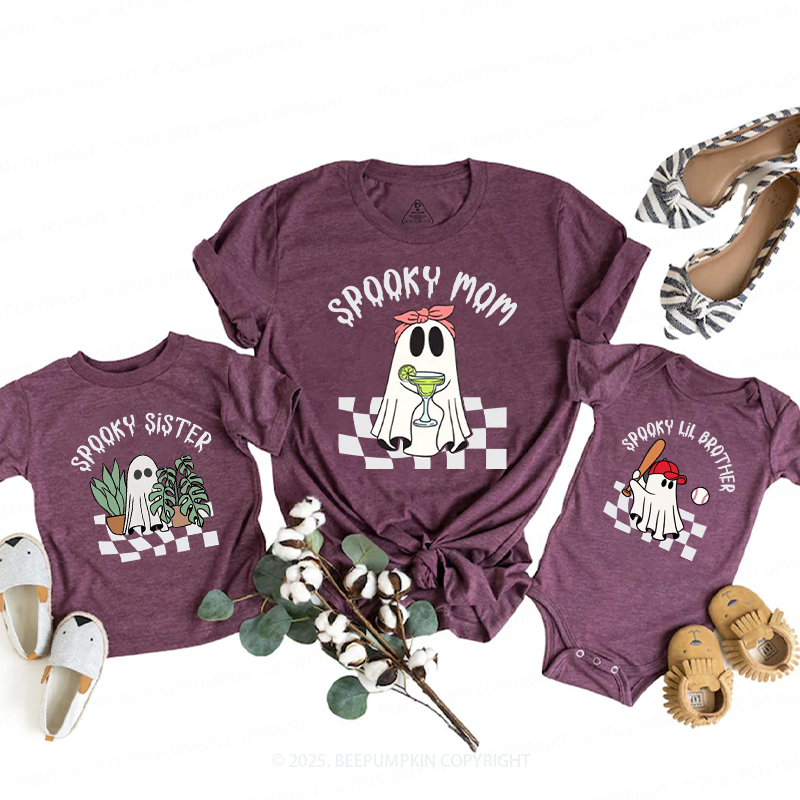 Personalized Spooky Halloween Family Matching Shirts