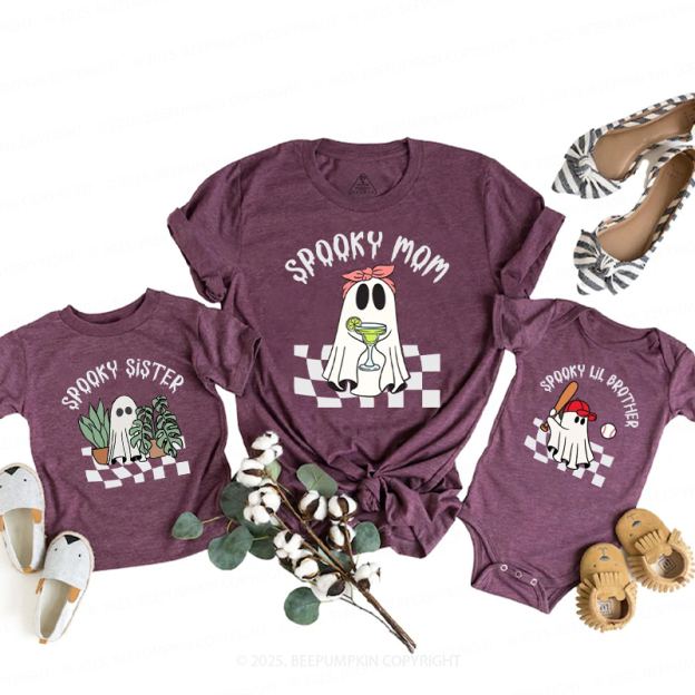 Personalized Spooky Halloween Family Matching Shirts