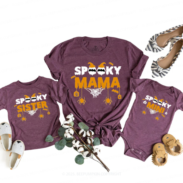 Personalized Spooky Halloween Family Matching Shirts