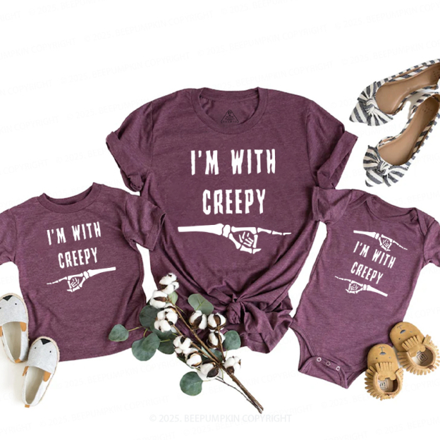 Personalized Creepy Crew Halloween Family Fun Matching Shirts