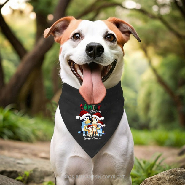 Personalized Holiday Pawfect Family Matching T-Shirts Beepumpkin