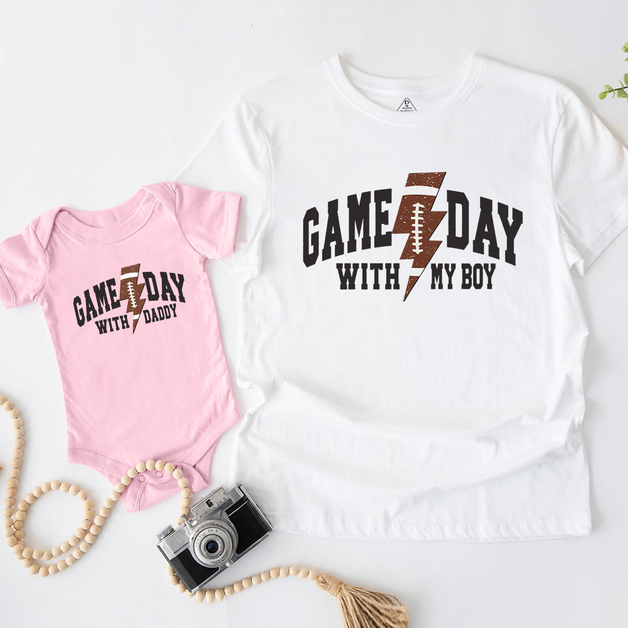 Football Season Game Day Dad&Me Matching Shirts