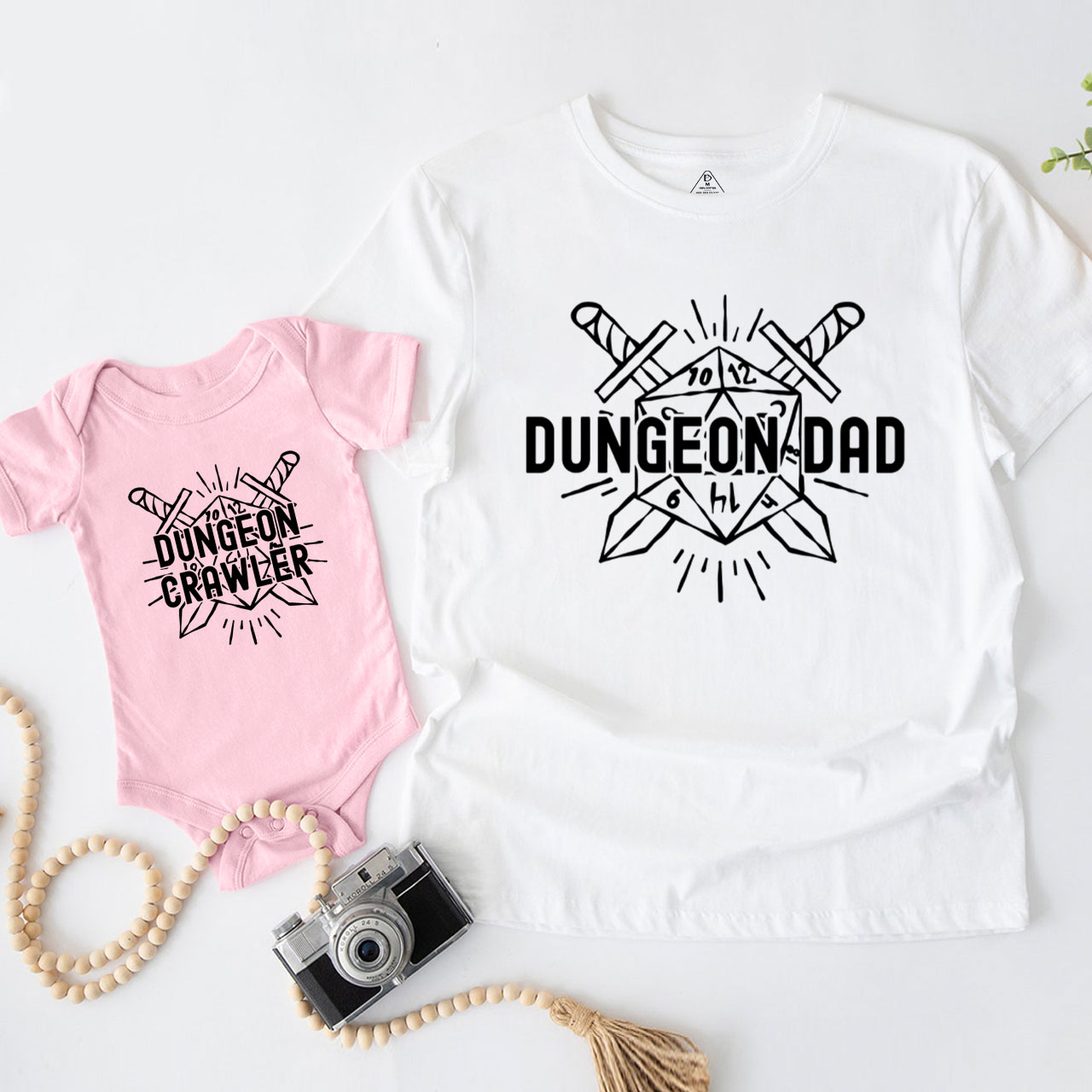 Questing Kin Dad&Me Matching Shirts