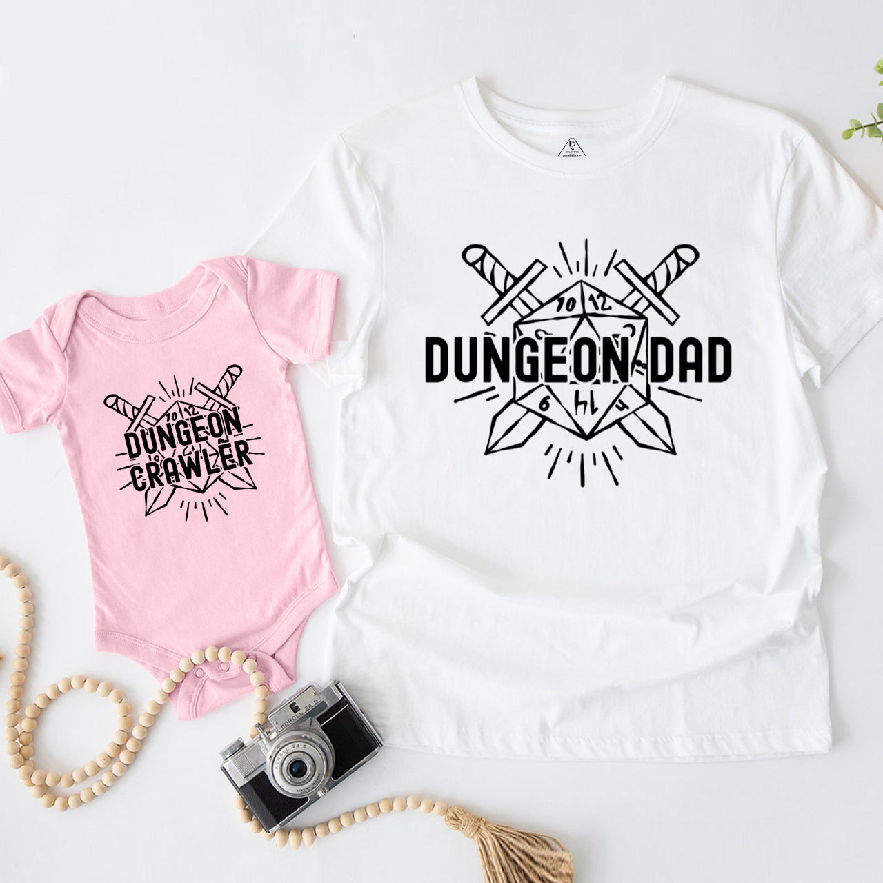 Questing Kin Dad&Me Matching Shirts