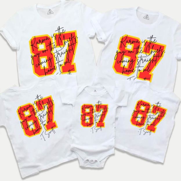 Game Day Energy Family Matching Tees Beepumpkin