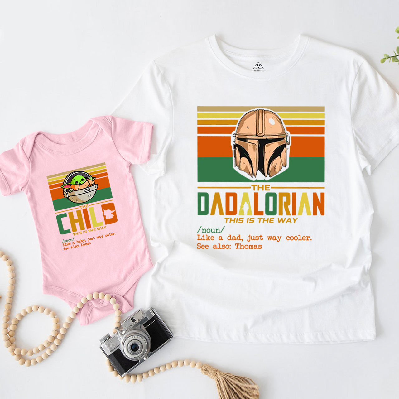 Space Adventure Dad&Me Matching Shirts