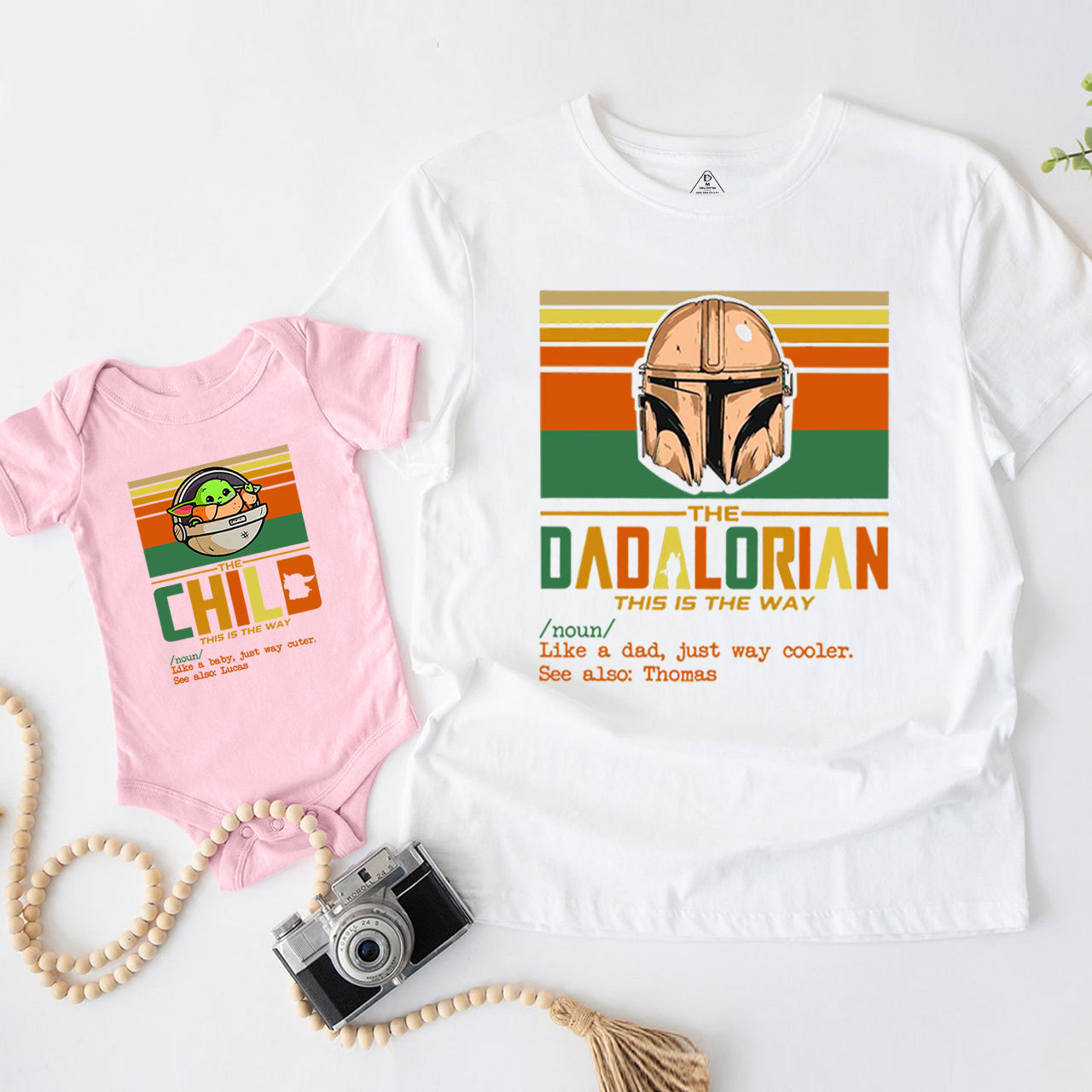 Space Adventure Dad&Me Matching Shirts