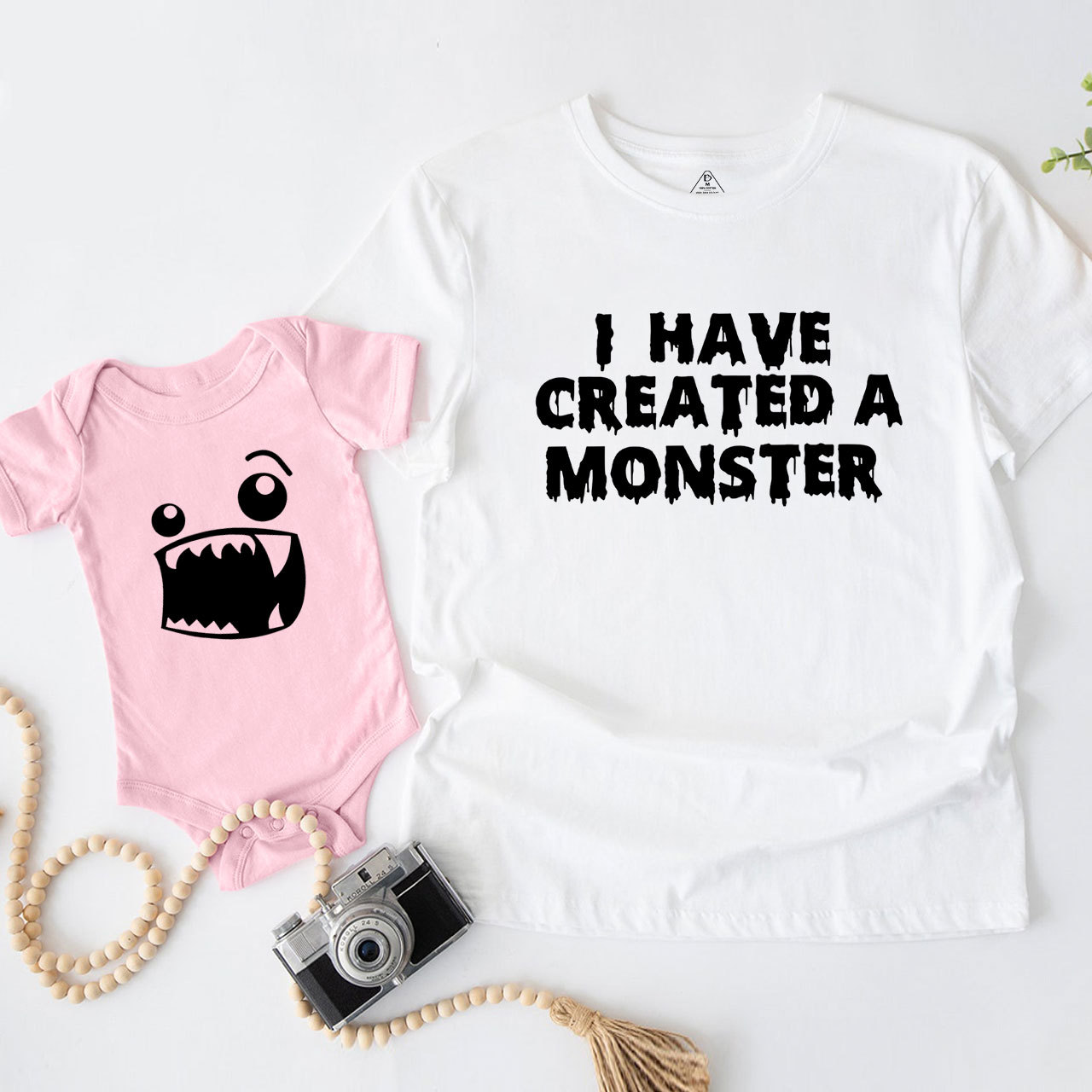 I Have Created A Monster Dad&Me Matching Shirts