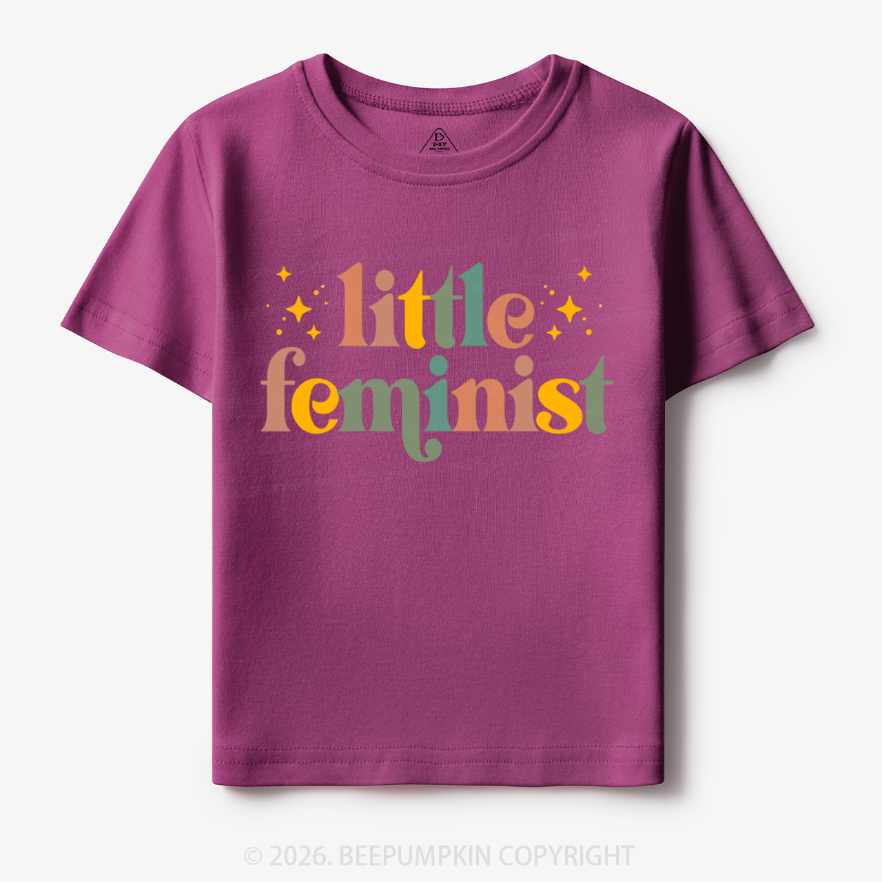  Vintage Little Feminist Toddler&Kid's Tees Beepumpkin