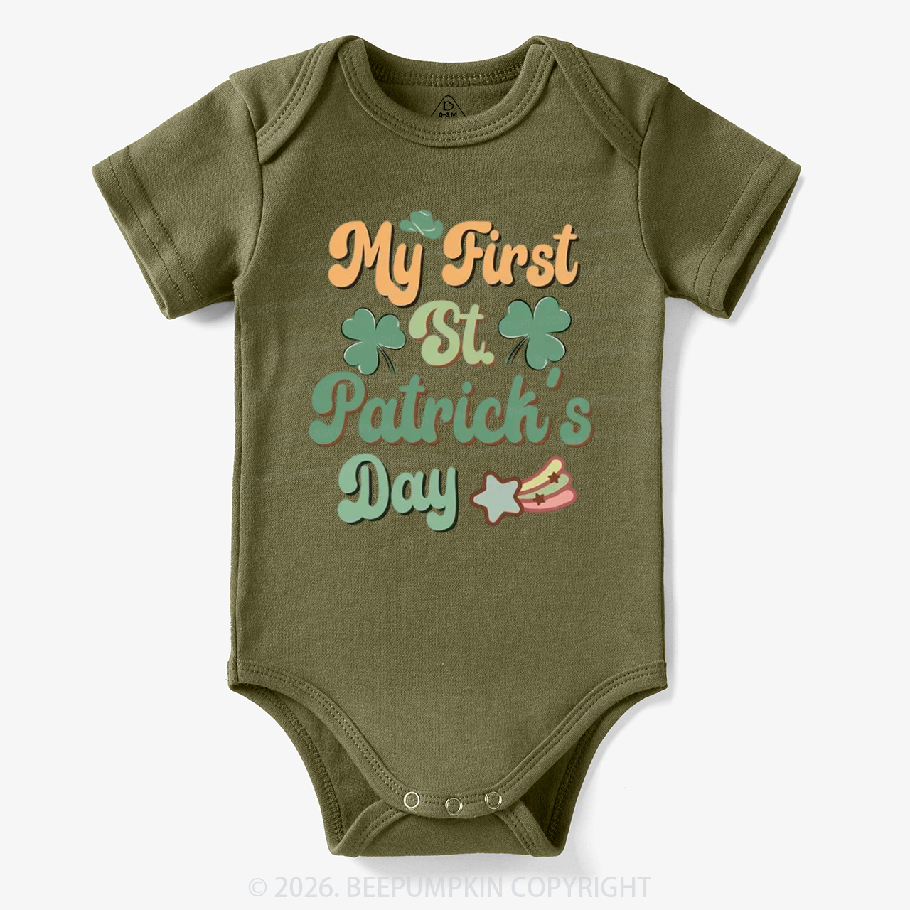My First St. Patrick's Day Lucky Bodysuit