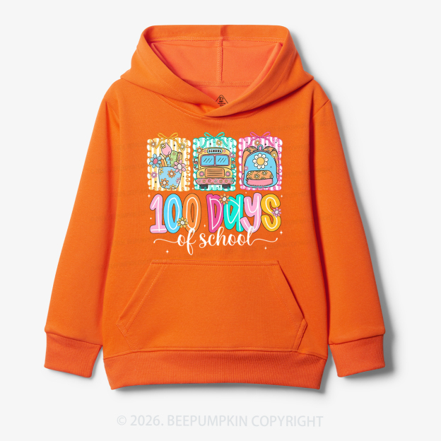 Classroom Art 100 Days of School Toddler&Kid's Hoodies