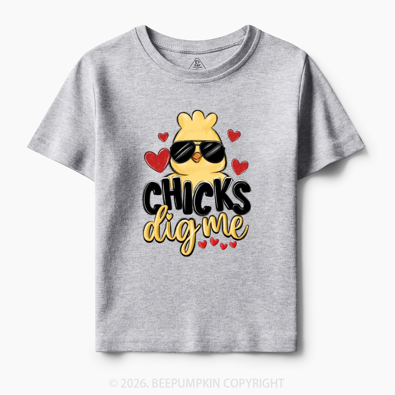 Chicks Dig Me Easter Toddler&Kid's Tees