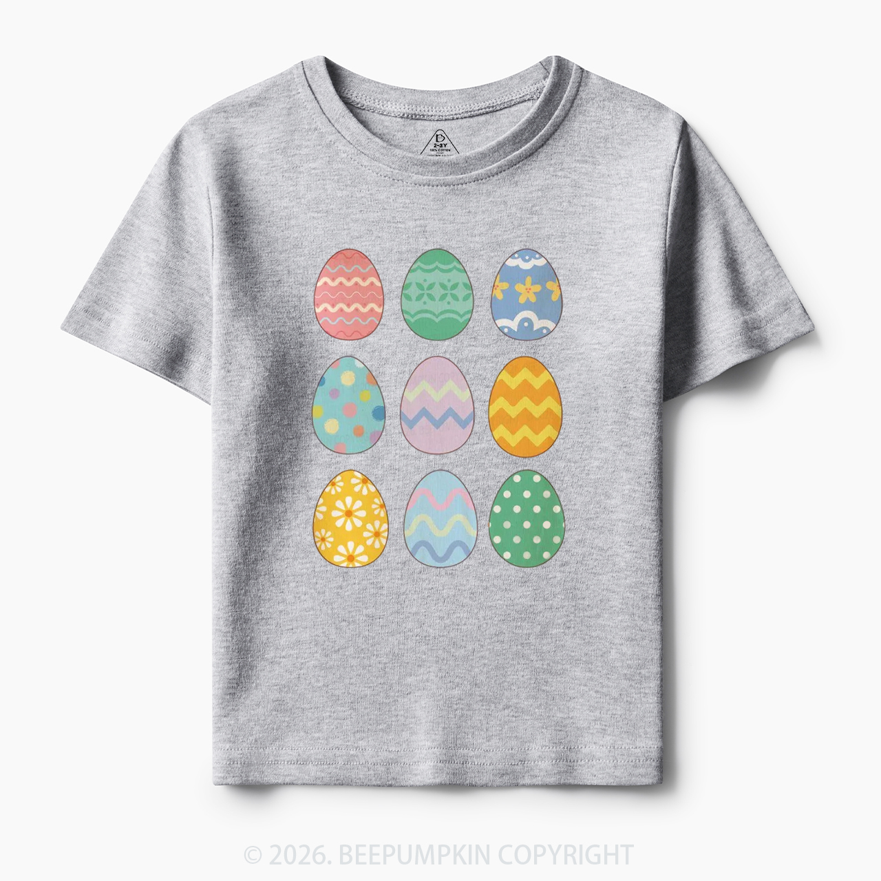 Cute Pastel Easter Egg Toddler&Kid's Tees