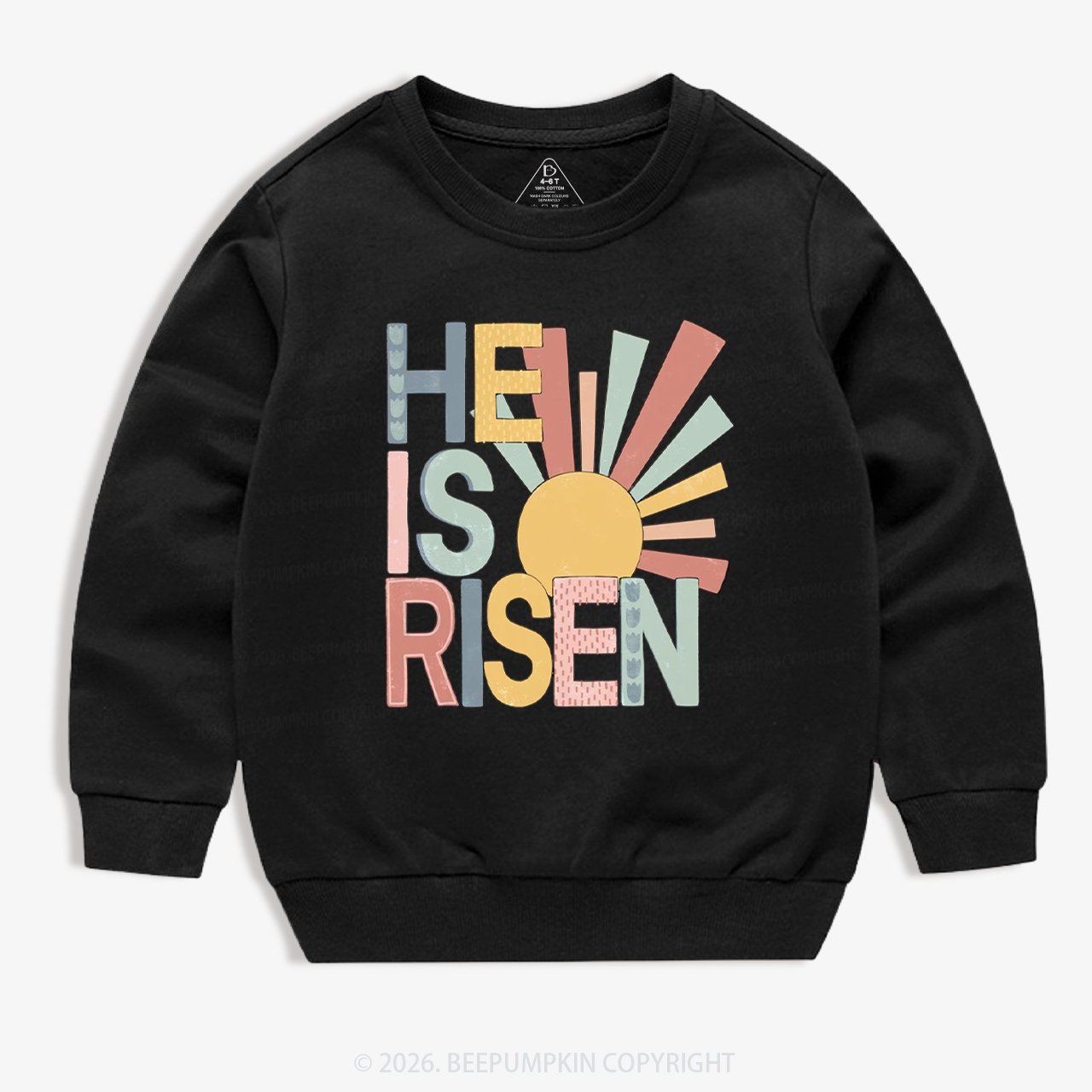 He Is Risen Love Like Jesu Easter Kid's Sweatshirt