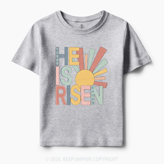 He Is Risen Love Like Jesus Easter Toddler&Kid's Tees