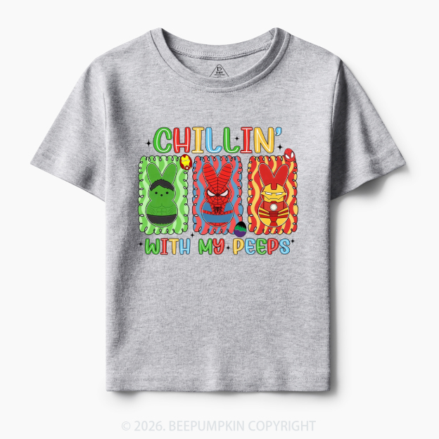 Chillin With My Friends Toddler&Kid's Tees