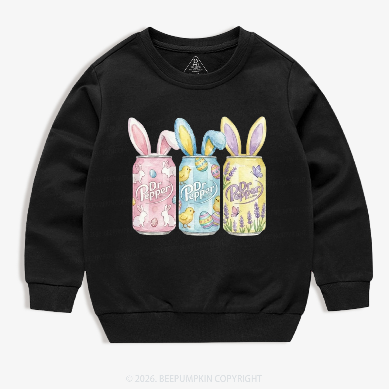 Bunny Easter Soda Kid's Sweatshirt