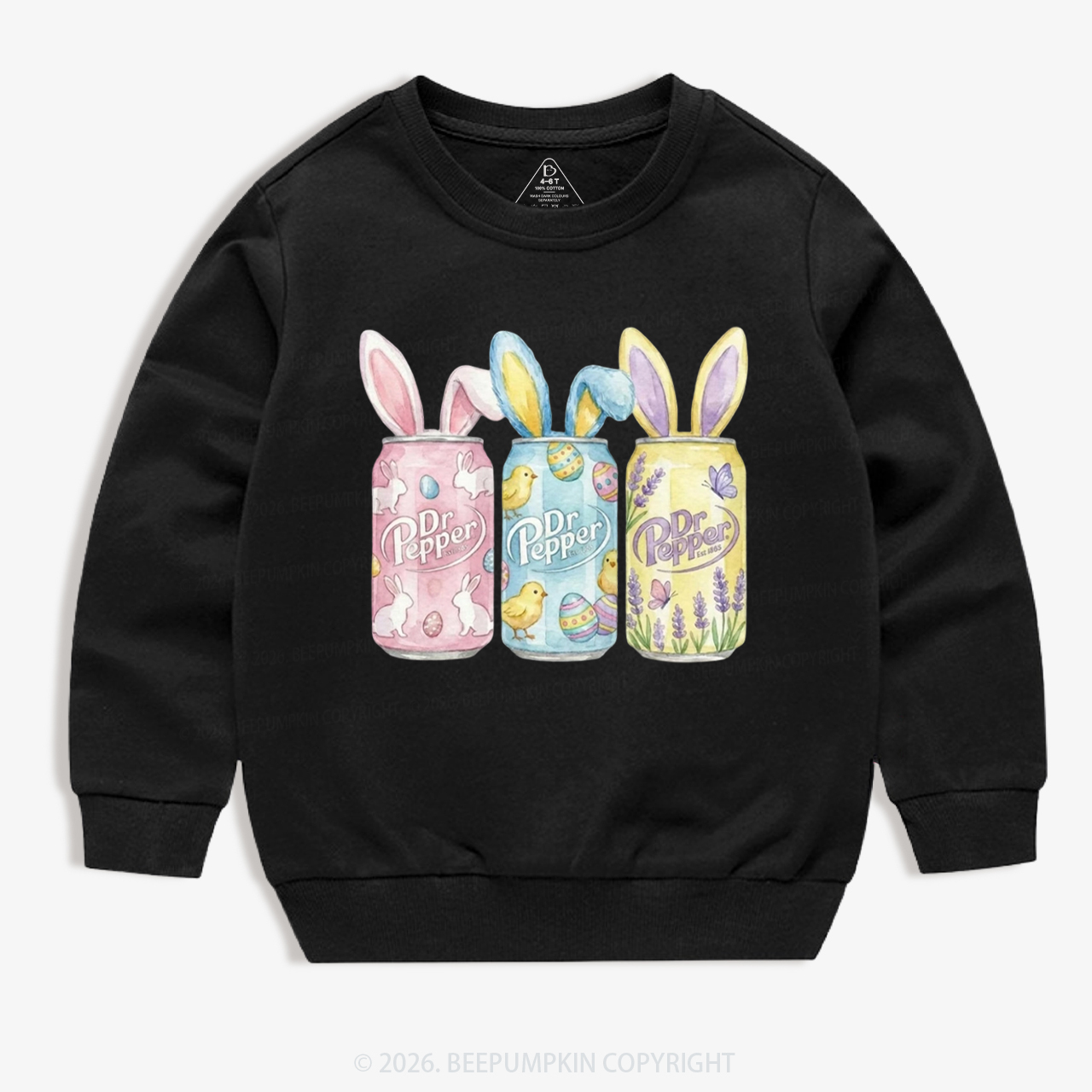 Bunny Easter Soda Kid's Sweatshirt